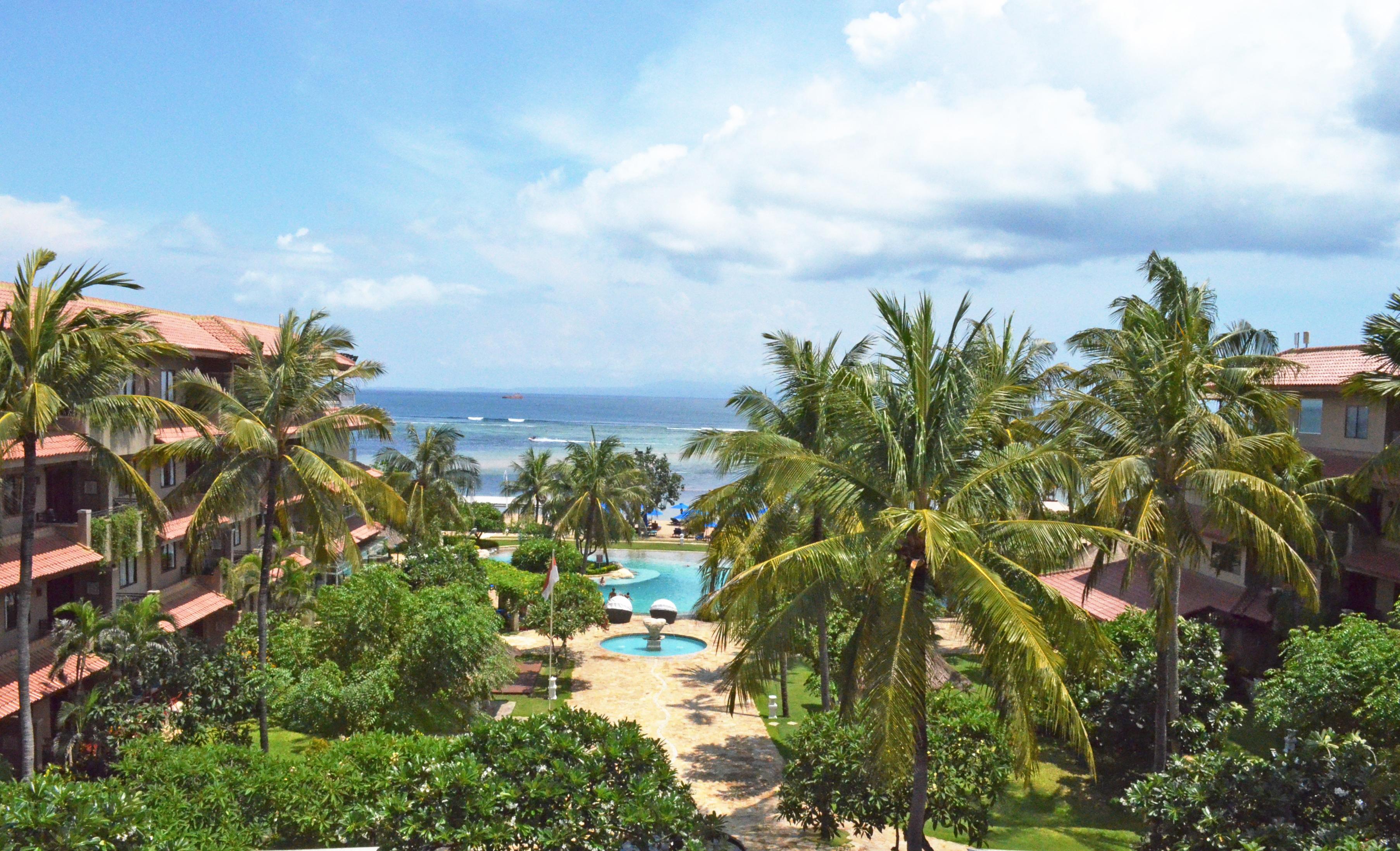 Hotel Nikko Bali Benoa Beach Nusa Dua  Esterno foto View of the Indian Ocean from the hotel