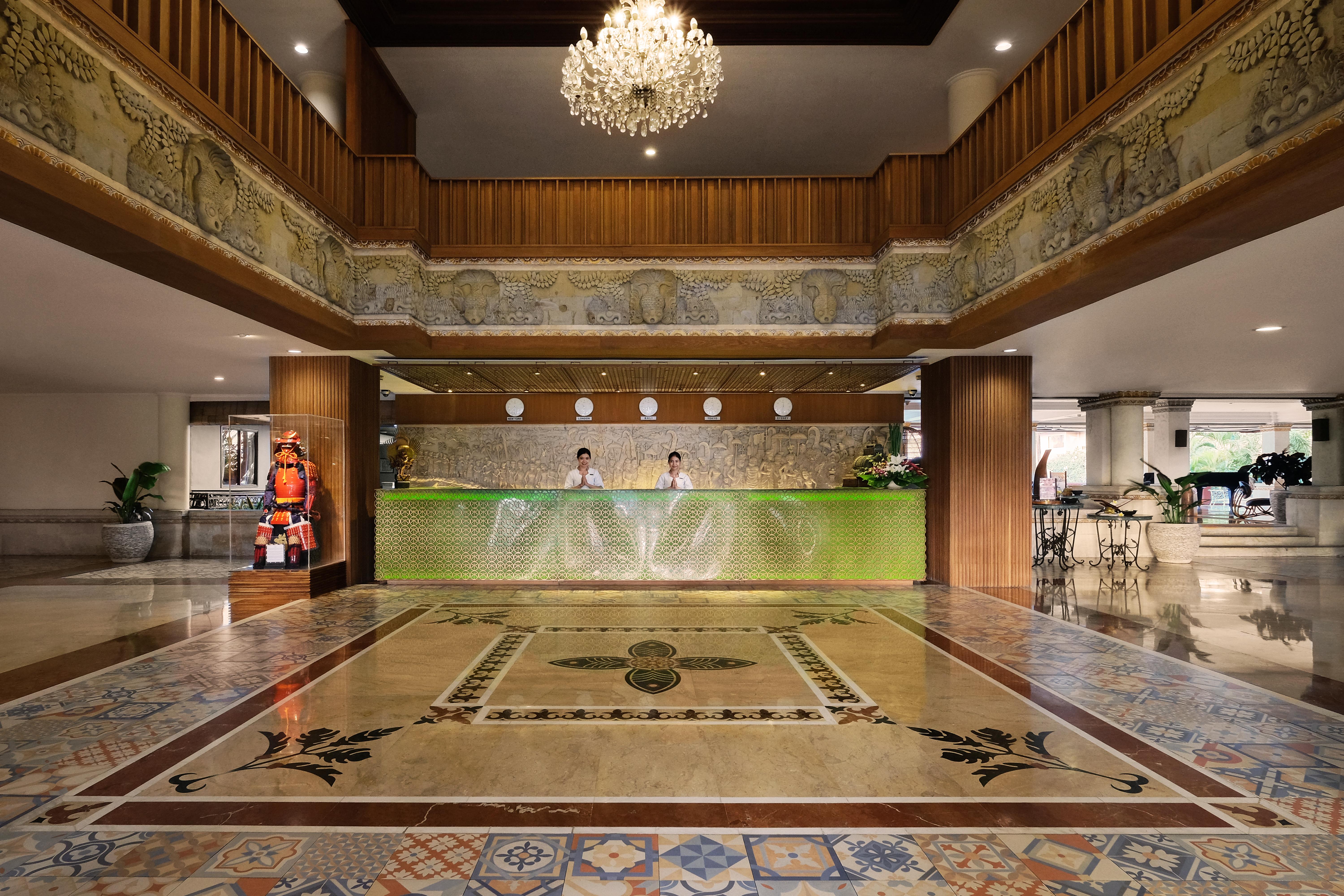Hotel Nikko Bali Benoa Beach Nusa Dua  Esterno foto Lobby